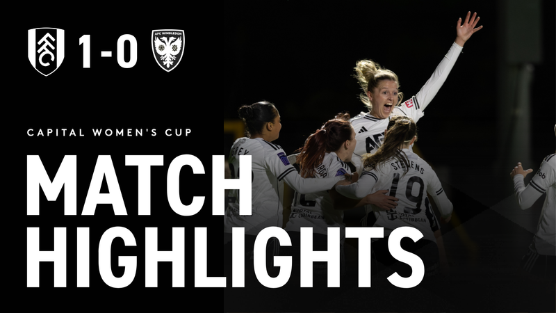 FFCW Highlights: AFC Wimbledon