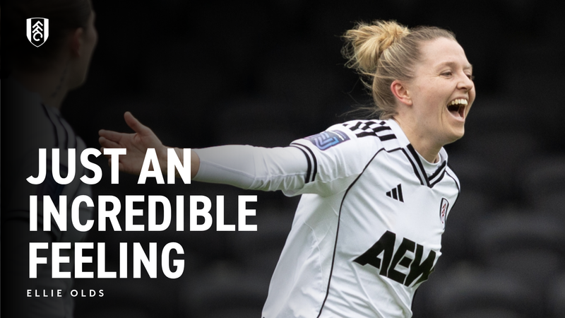 Olds: Just an incredible feeling