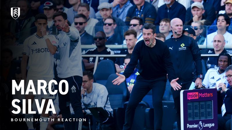 Marco's Bournemouth Reaction