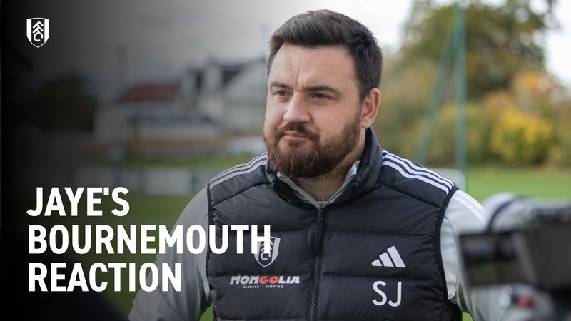 Jaye's Bournemouth Reaction