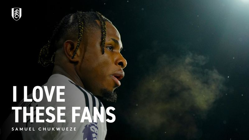 Chuka: I love these fans