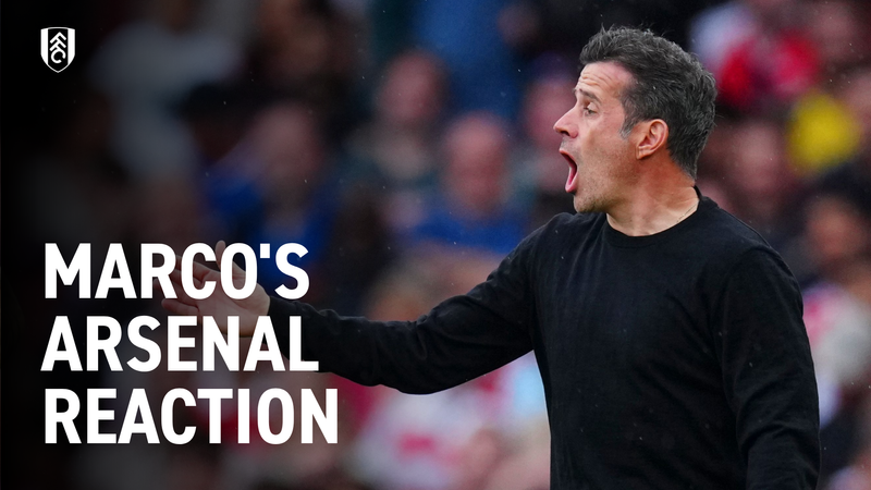 Marco's Arsenal reaction