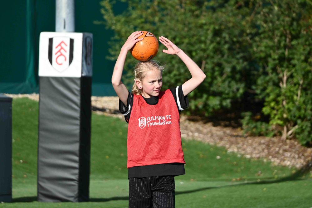 Jess at a Female Pan DisAbility Football session