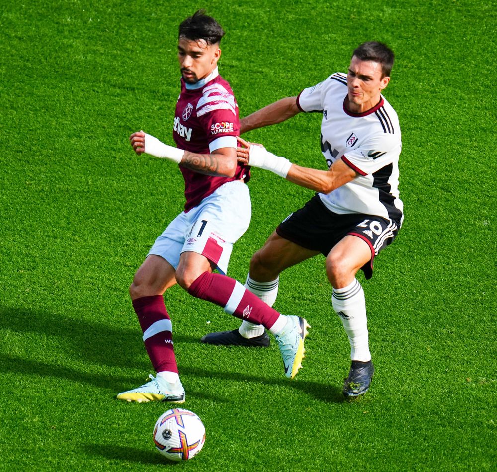 João Palhinha challenges Lucas Paqueta