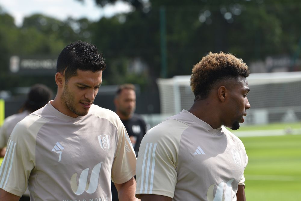 Adama Traoré in training