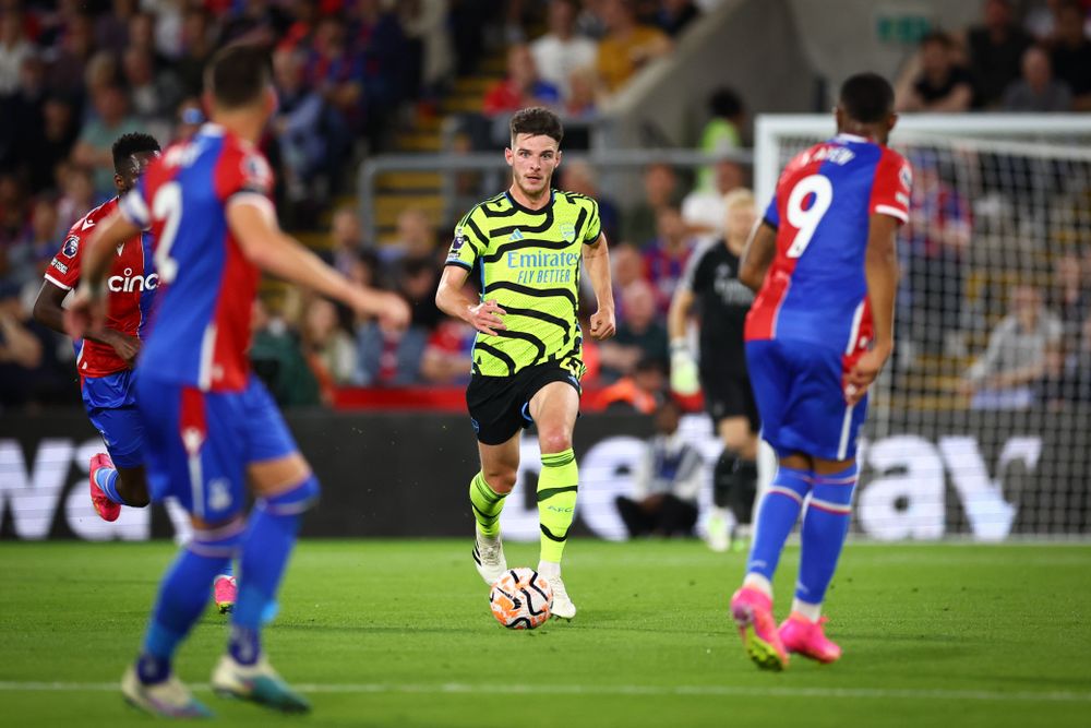 Declan Rice impressed against Crystal Palace