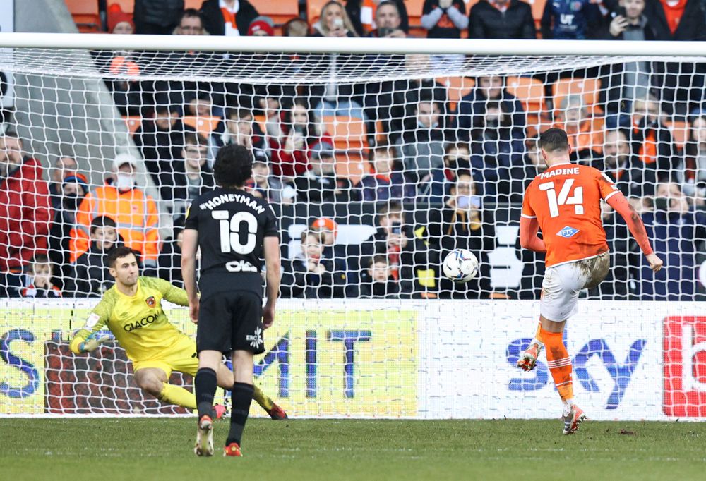 Gary Madine scores the winner against Hull City on New Year's Day Gary Madine scores the winner against Hull City on New Year's Day