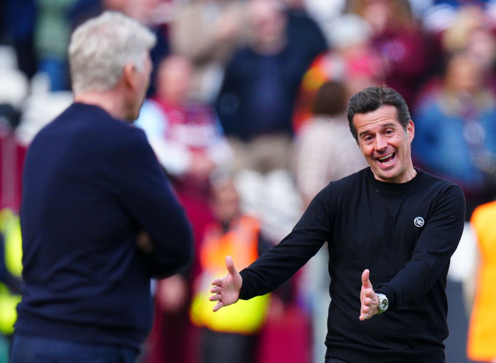 Marco Silva on the touchline