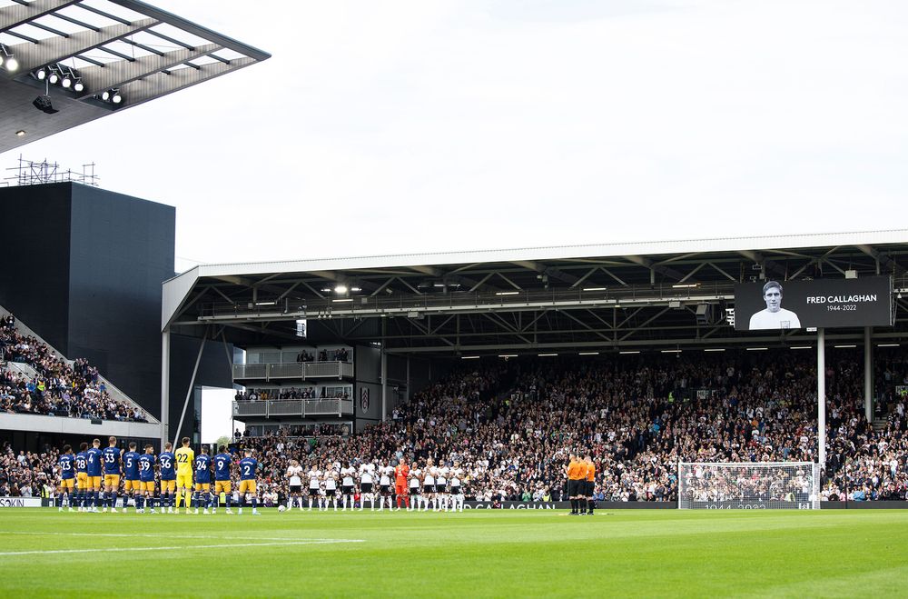 Craven Cottage applauds for Fred Callaghan Craven Cottage applauds for Fred Callaghan