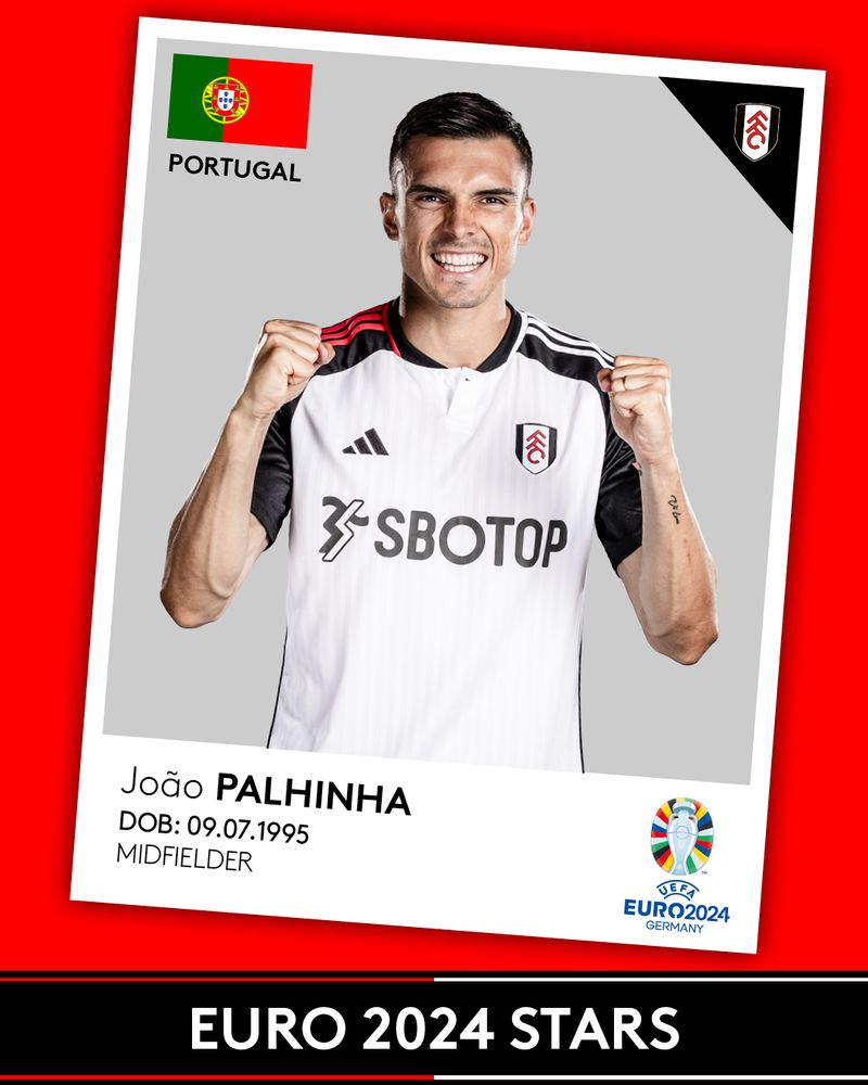 Joao Palhinha international sticker card Joao Palhinha international sticker card
