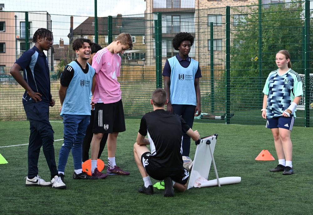 Fulham FC - Group Mentoring at Kicks