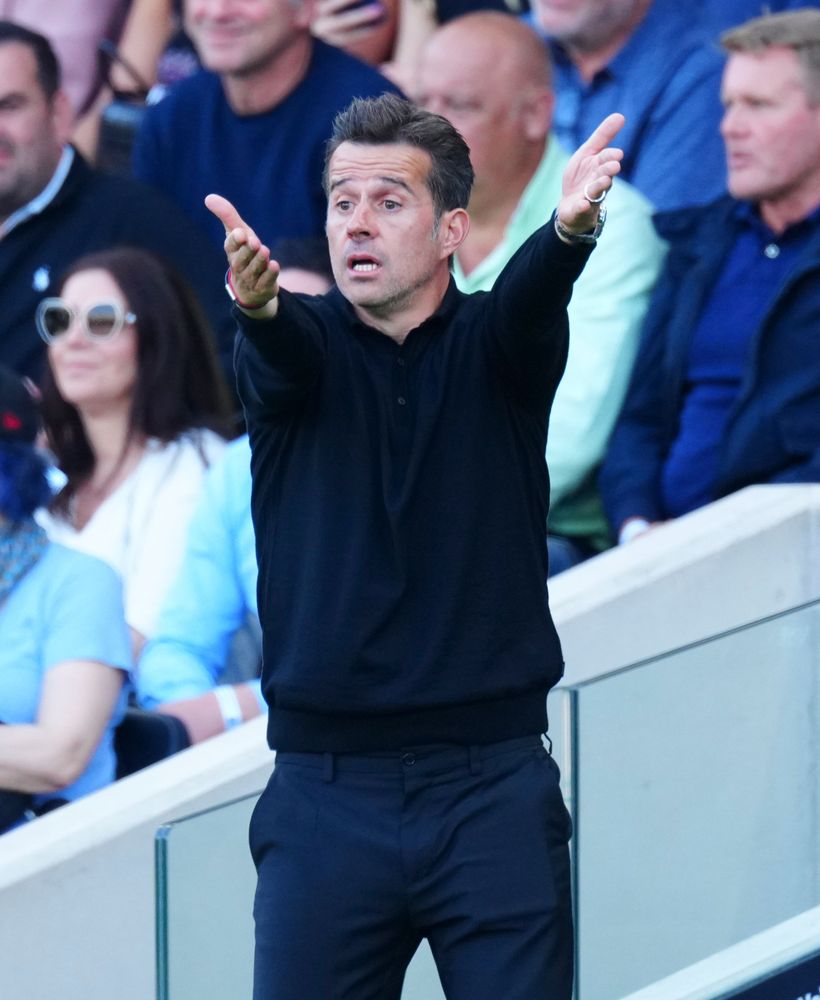 Marco Silva on the touchline Marco Silva on the touchline