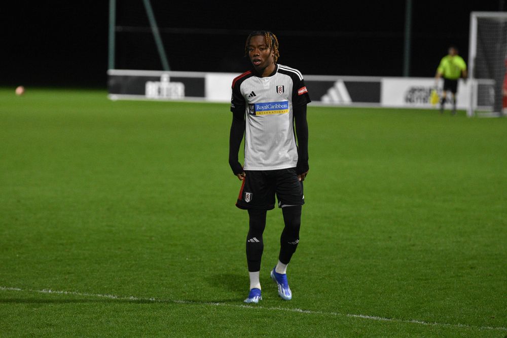 Terrell Works in action for Fulham U21s Terrell Works in action for Fulham U21s