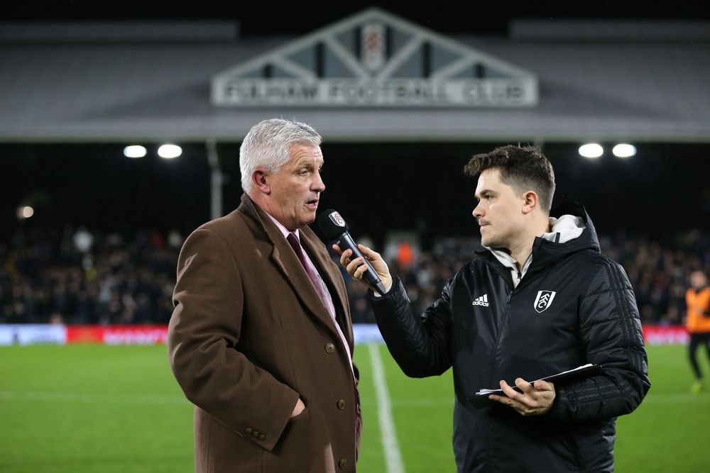 Tony Gale is interviewed by Ivan Berry