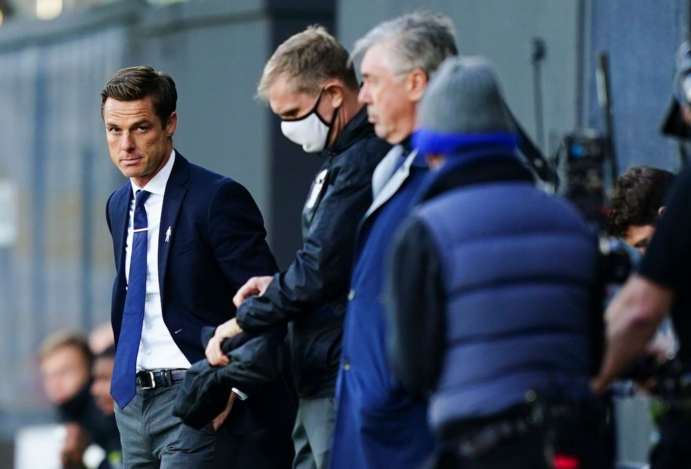 Scott Parker and Carlo Ancelotti Scott Parker and Carlo Ancelotti