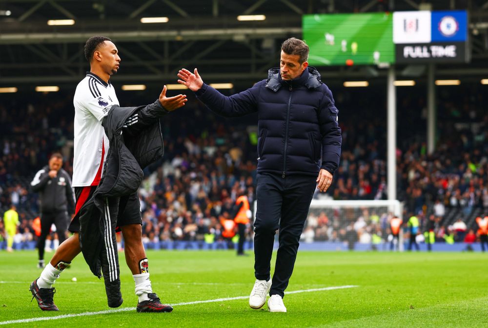 Kenny Tete and Marco Silva Kenny Tete and Marco Silva