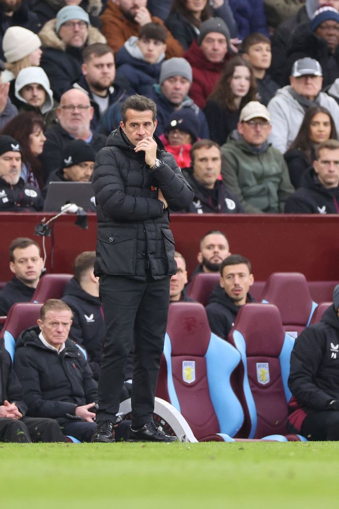 Marco Silva on the touchline