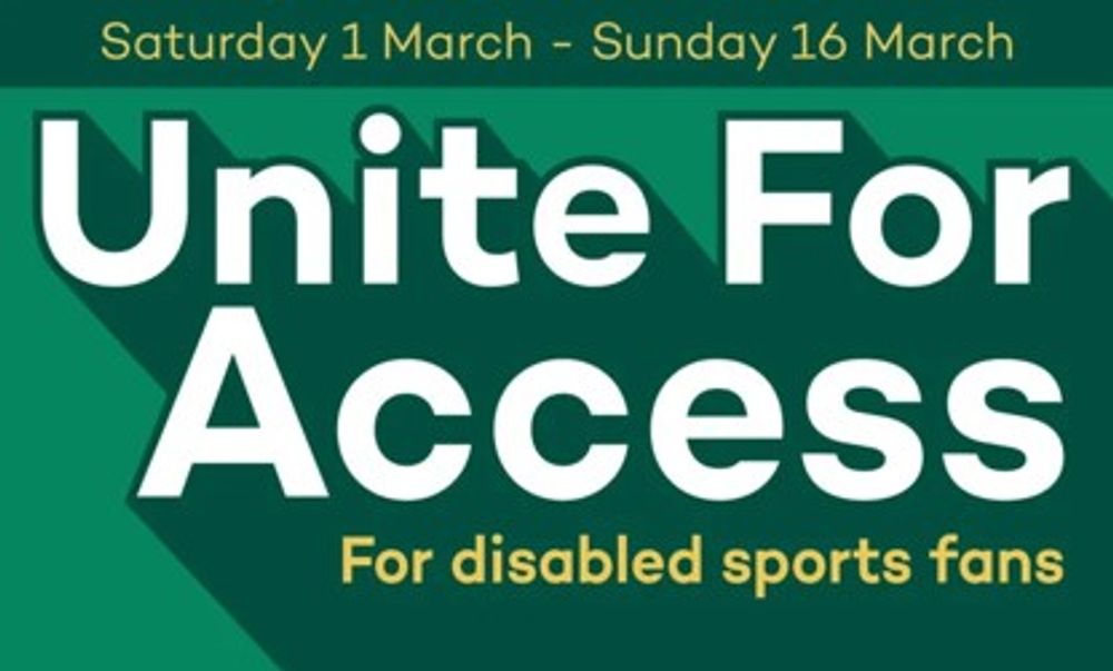 Unite For Access Banner