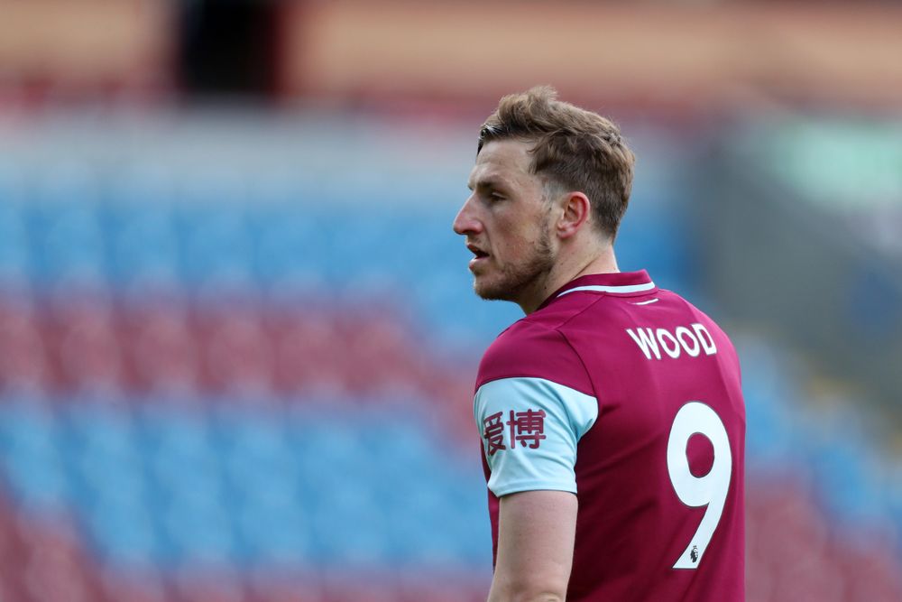 Burnley striker Chris Wood