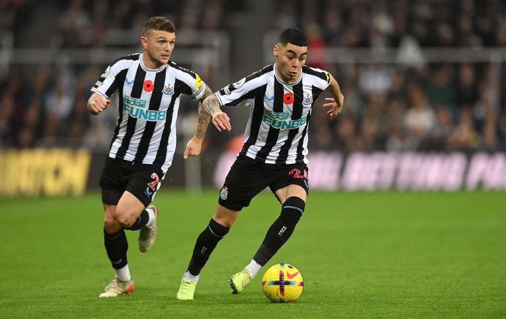 Kieran Trippier and Miguel Almiron