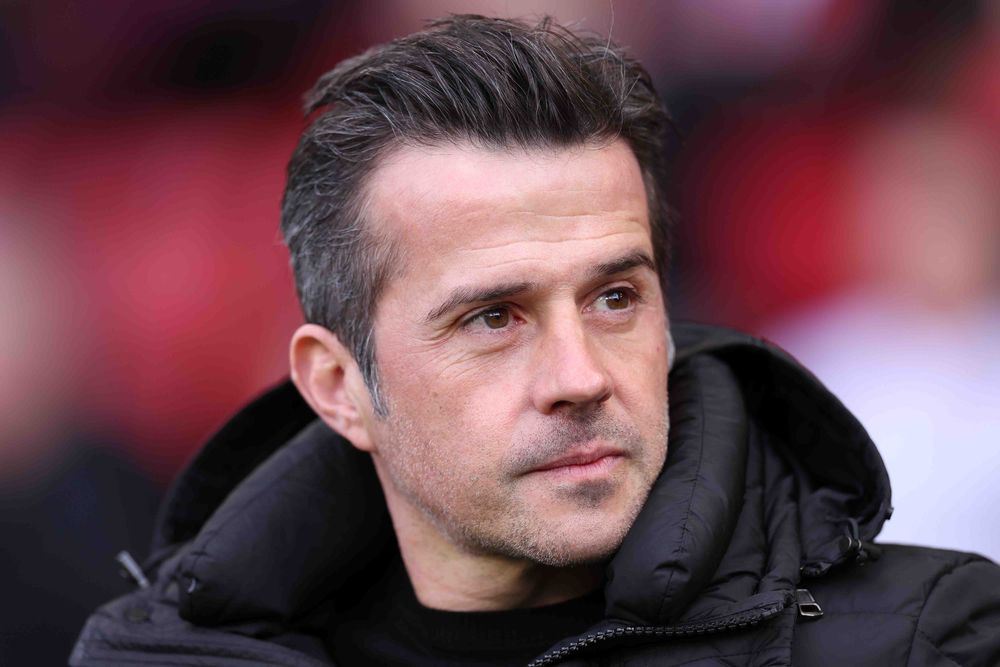 Marco Silva on the touchline