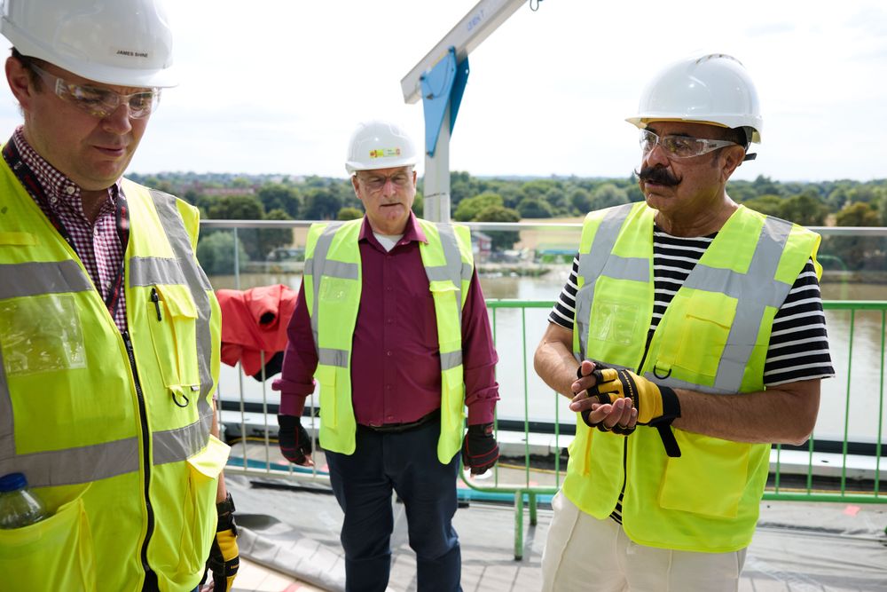 Mr Khan checks in on the Riverside redevelopment Mr Khan checks in on the Riverside redevelopment