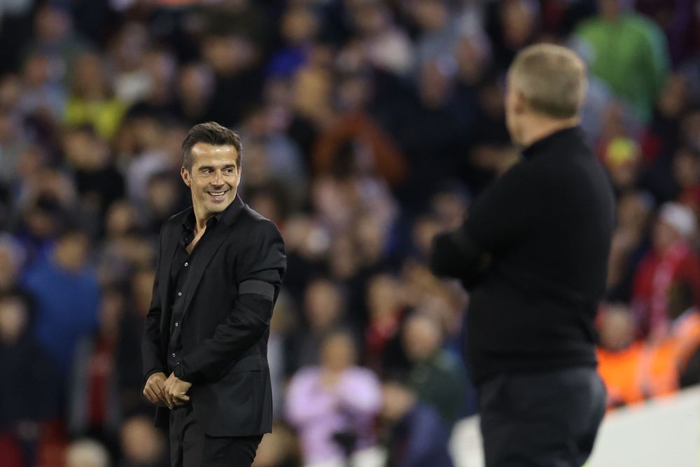 Marco Silva at the City Ground earlier in the season