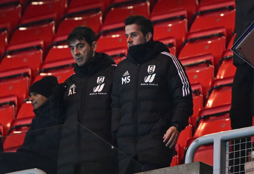 Marco Silva on the gantry at Sunderland