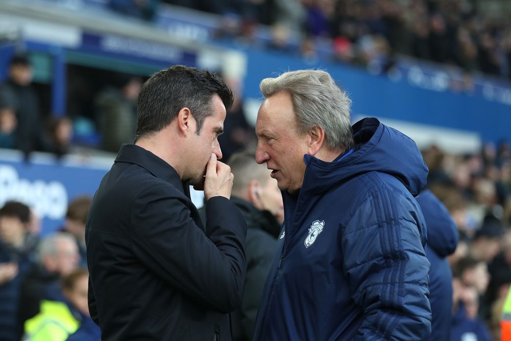 Marco Silva and Neil Warnock Marco Silva and Neil Warnock