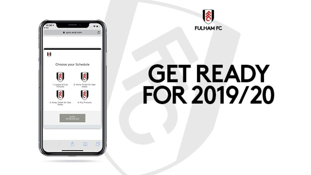 Fulham FC Sync Our Fixtures