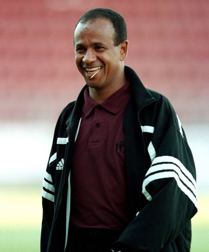 Jean Tigana ahead of a Cup game against Northampton Town Jean Tigana ahead of a Cup game against Northampton Town