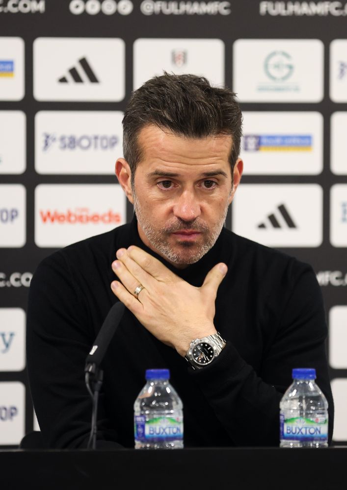 Marco Silva addresses the media Marco Silva addresses the media