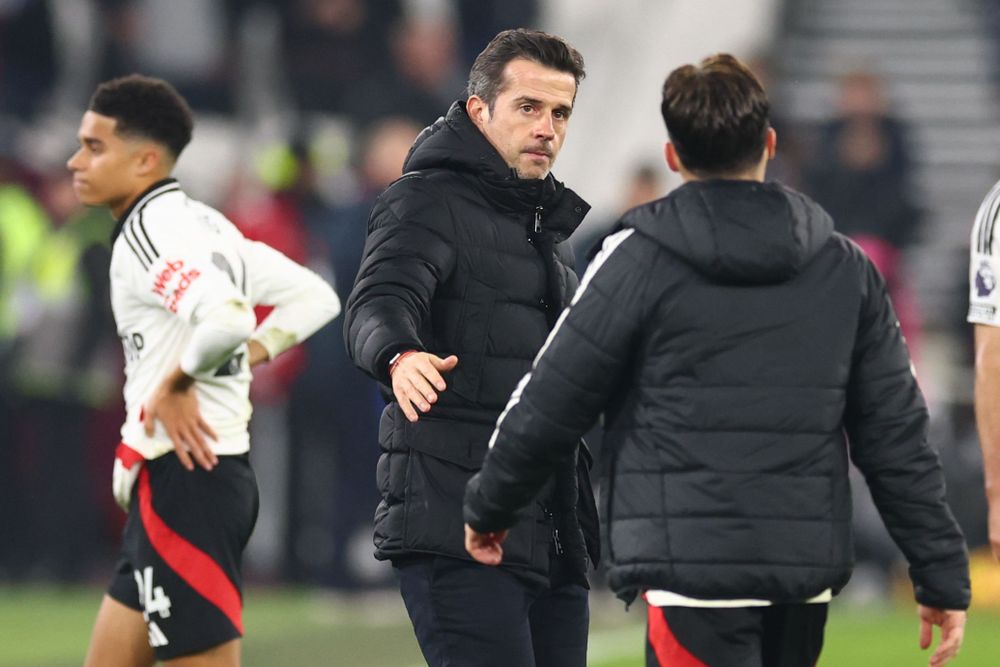 Marco Silva pictured post-match at West Ham Marco Silva pictured post-match at West Ham