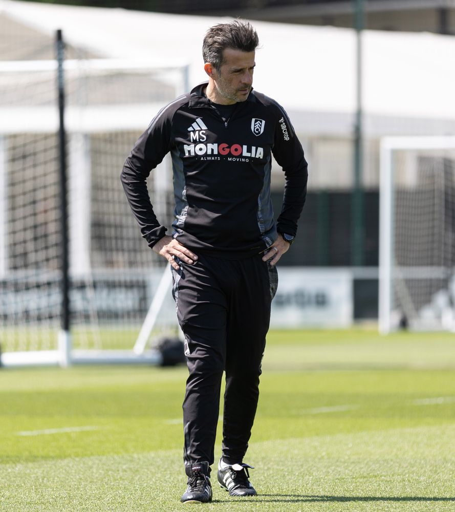 Marco Silva takes training Marco Silva takes training