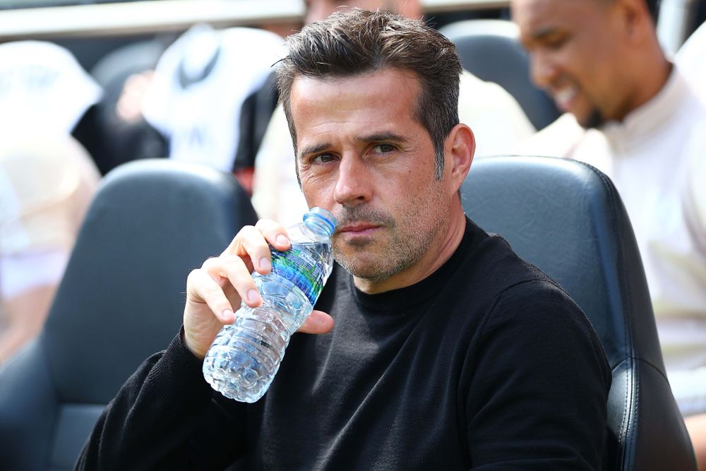 Marco Silva sits in the dugout at Craven Cottage Marco Silva sits in the dugout at Craven Cottage