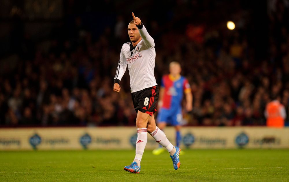 Pajtim Kasami celebrates his wonder strike against Crystal Palace Pajtim Kasami celebrates his wonder strike against Crystal Palace
