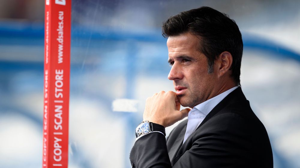 Marco Silva on the touchline at Huddersfield Marco Silva on the touchline at Huddersfield