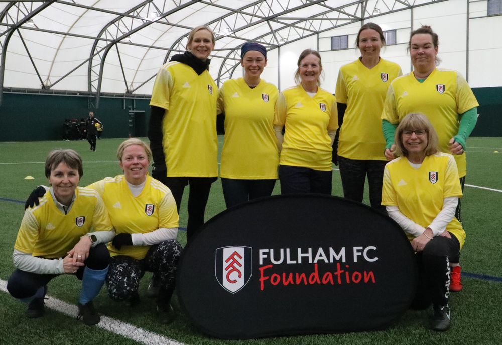 Female Walking Football participants Female Walking Football participants