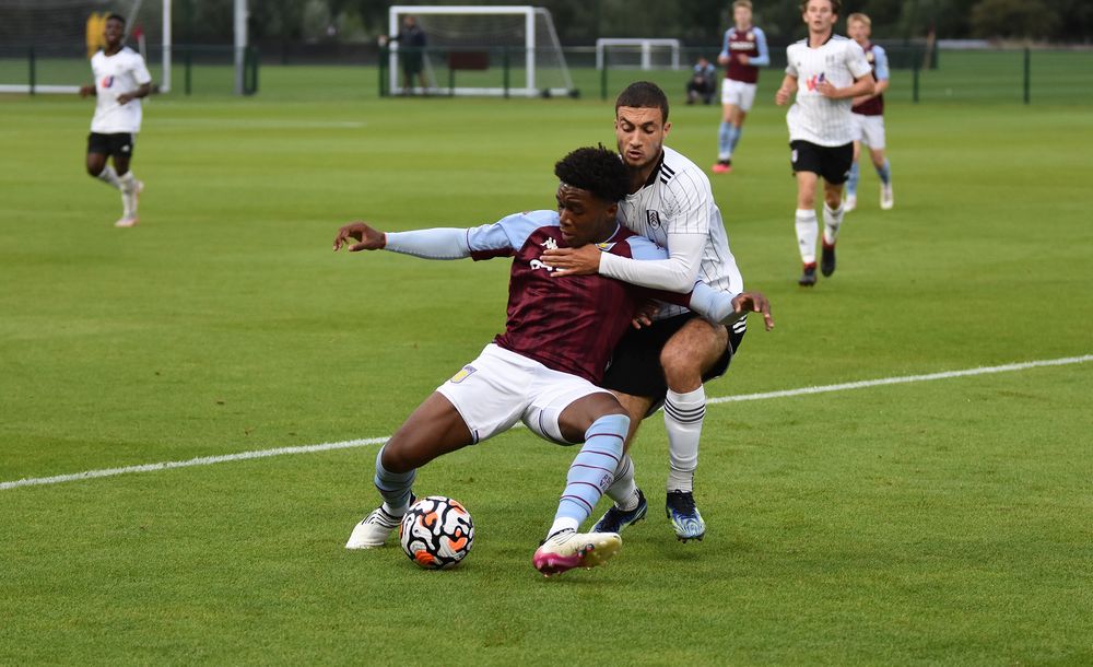 Ziyad Larkeche V Aston Villa Ziyad Larkeche V Aston Villa