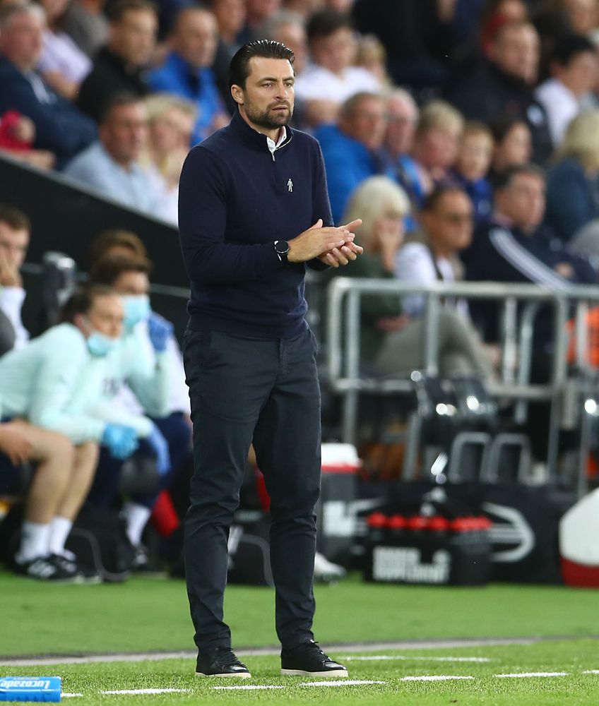 Swansea City Head Coach Russell Martin Swansea City Head Coach Russell Martin