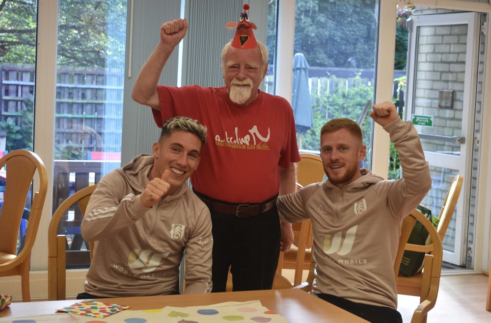Harry Wilson and Harrison Reed pop into a Fulham Memories session Harry Wilson and Harrison Reed pop into a Fulham Memories session