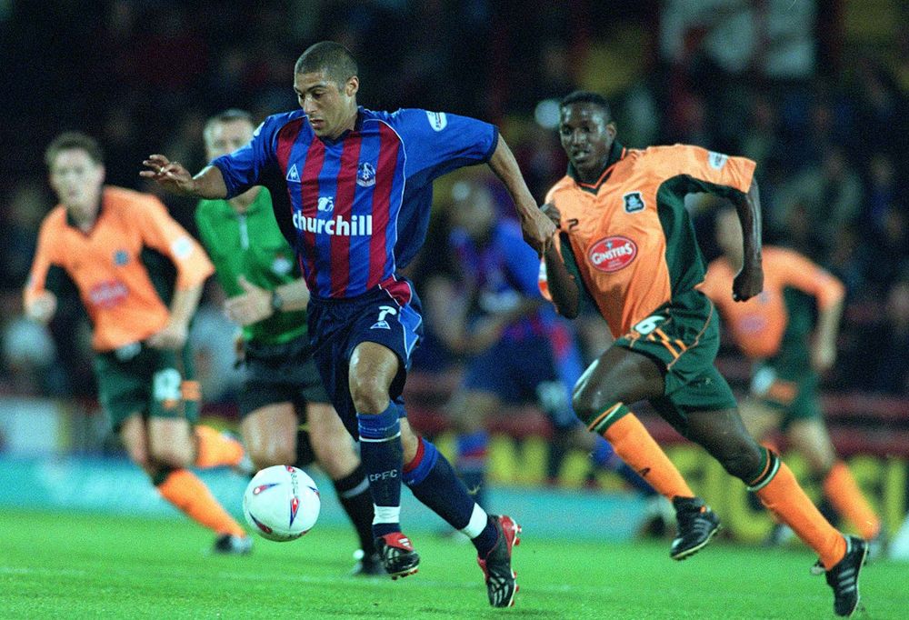 Mullins as a Crystal Palace player Mullins as a Crystal Palace player