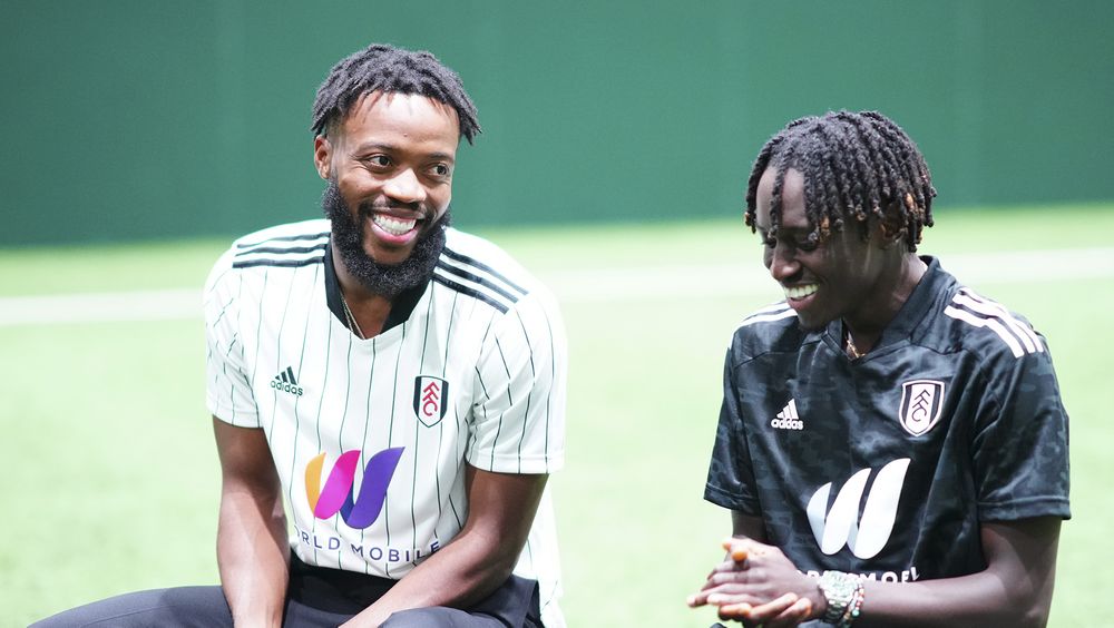 Nathaniel Chalobah and Domingos Quina all smiles after signing for Fulham Nathaniel Chalobah and Domingos Quina all smiles after signing for Fulham