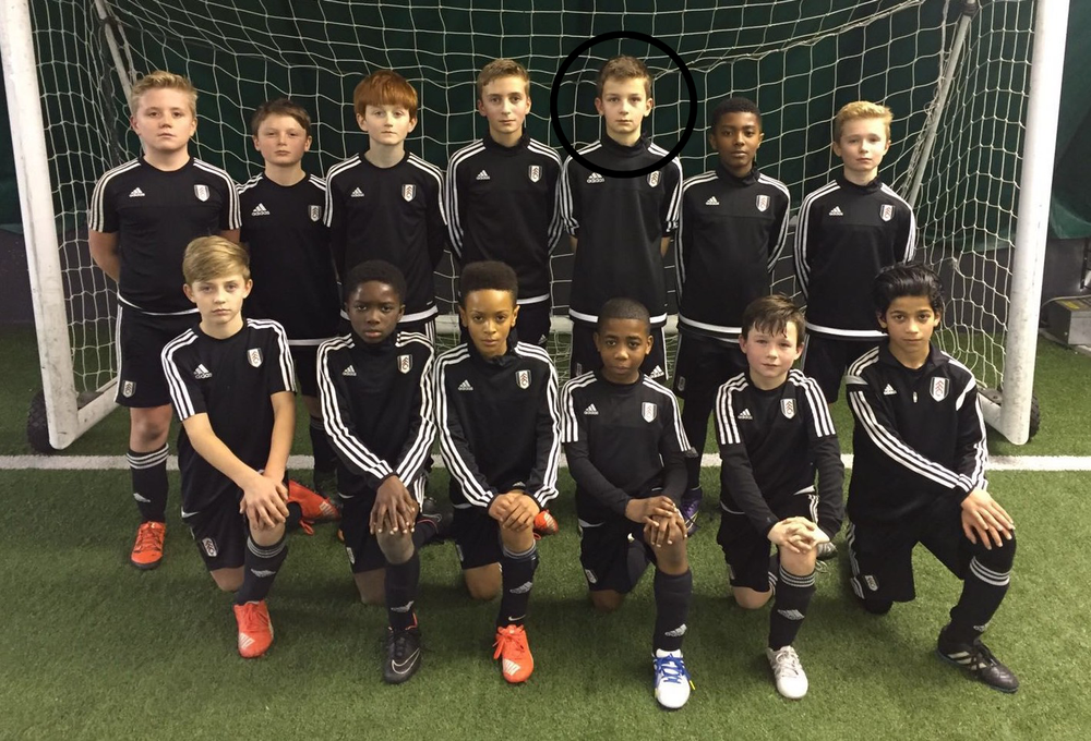 Charlie at Under 11s level