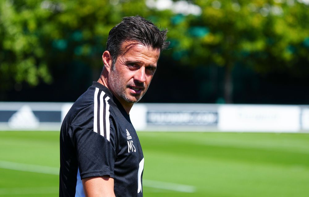 Marco Silva at training