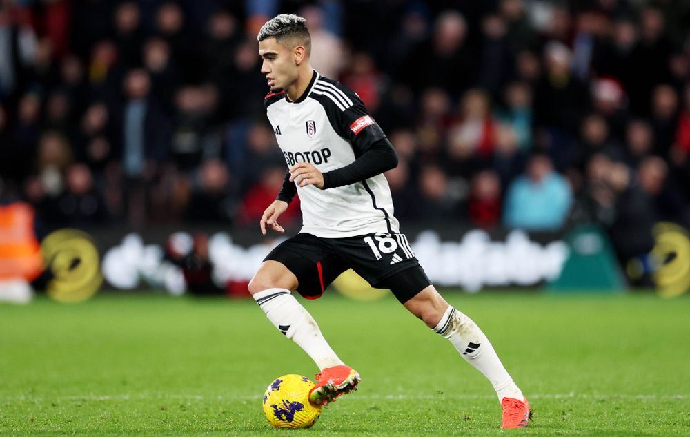 Andreas Pereira in action against Bournemouth Andreas Pereira in action against Bournemouth