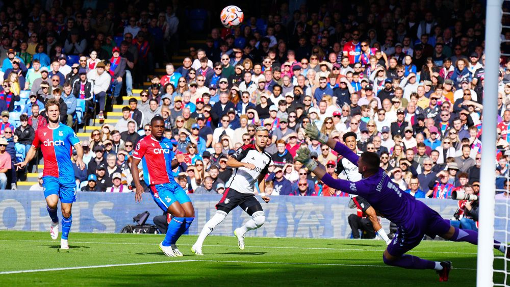 Andreas Pereira sees his shot saved Andreas Pereira sees his shot saved