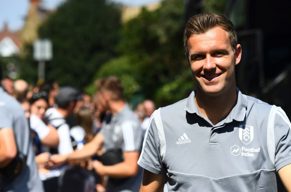 shutterstock_editorial_10366770cm.jpg Kevin McDonald arrives at Craven Cottage
