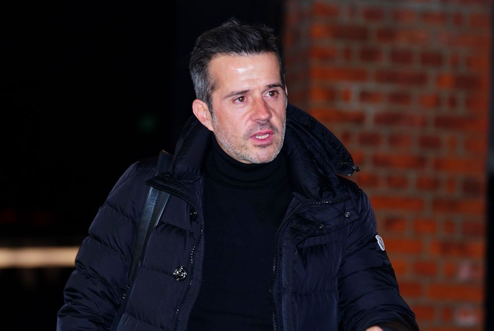 Marco Silva arrives at Craven Cottage Marco Silva arrives at Craven Cottage