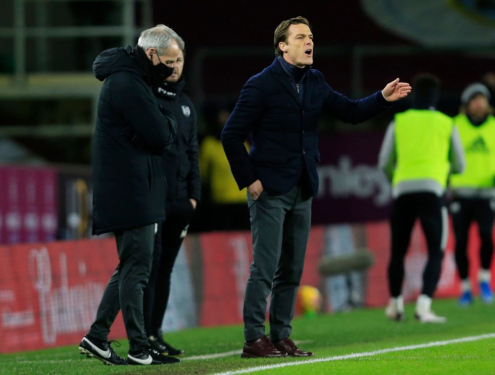 Scott Parker shouting orders. Scott Parker shouting orders.